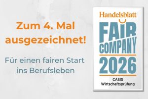 Fair Company 2026, Grafik mit Siegel und Text