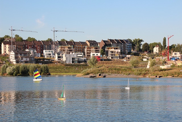 Symbolbid: Ein Neubaugebiet für Wohnungen symbolisiert die Grundsteuer.